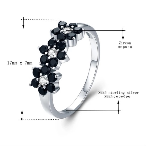 Beautiful Sterling Silver Ring - Picture 3 of 4